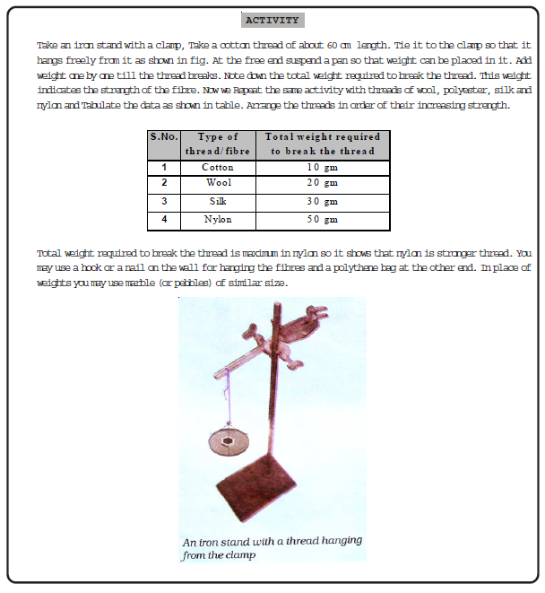 CBSE Class 8 Science Synthetic Fibres And Plastics Notes